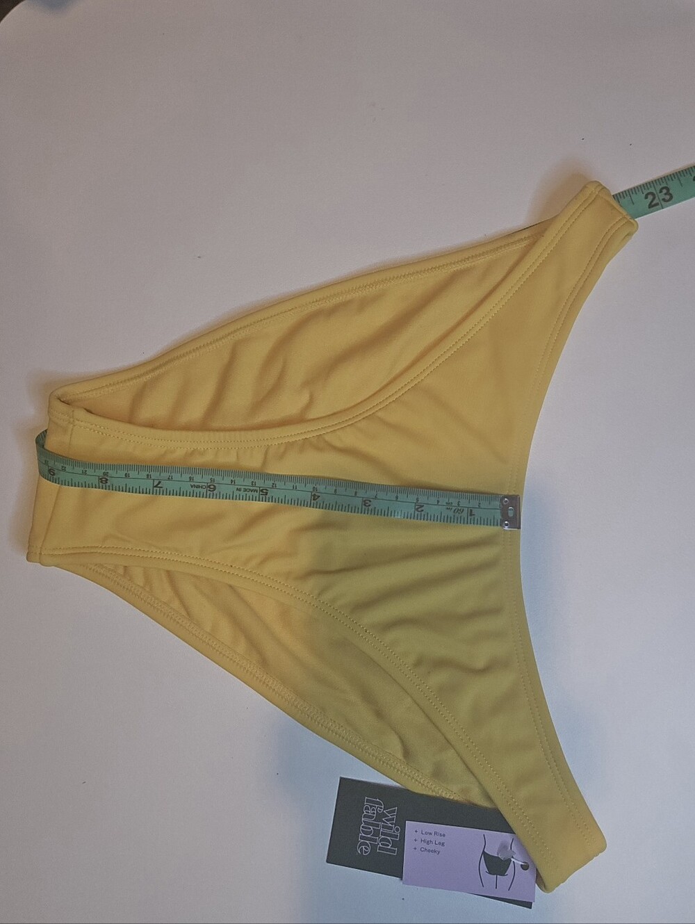 Wild Fable - Women’s Bright Yellow Bikini Bottom - Picture 7 of 7